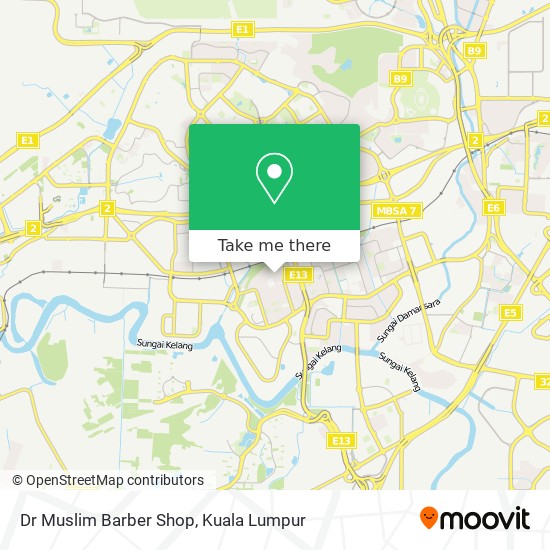 Dr Muslim Barber Shop map