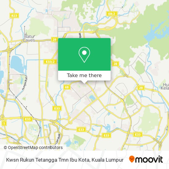 Peta Kwsn Rukun Tetangga Tmn Ibu Kota