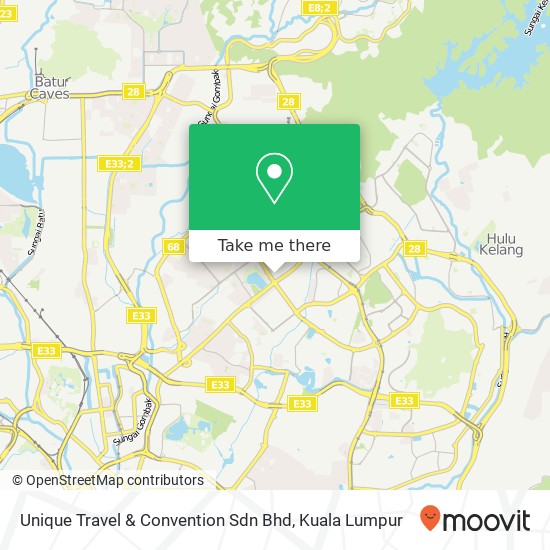 Unique Travel & Convention Sdn Bhd map