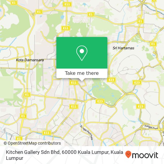 Kitchen Gallery Sdn Bhd, 60000 Kuala Lumpur map