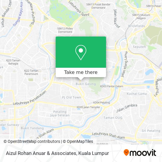 Aizul Rohan Anuar & Associates map