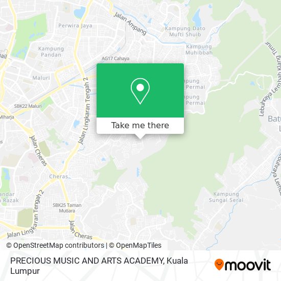 PRECIOUS MUSIC AND ARTS ACADEMY map