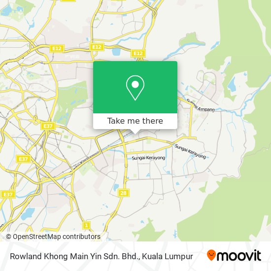 Rowland Khong Main Yin Sdn. Bhd. map