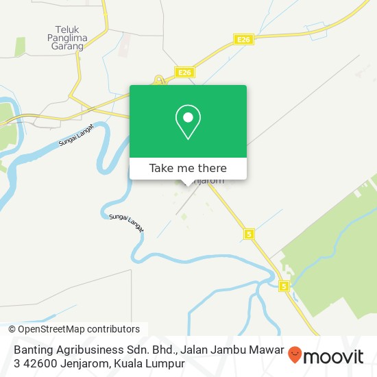 Banting Agribusiness Sdn. Bhd., Jalan Jambu Mawar 3 42600 Jenjarom map