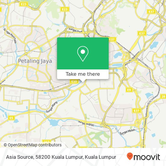 Peta Asia Source, 58200 Kuala Lumpur