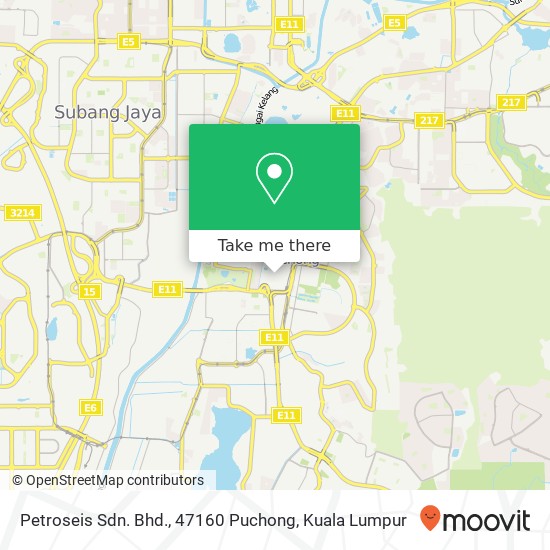 Petroseis Sdn. Bhd., 47160 Puchong map