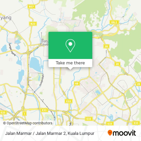 Peta Jalan Marmar / Jalan Marmar 2