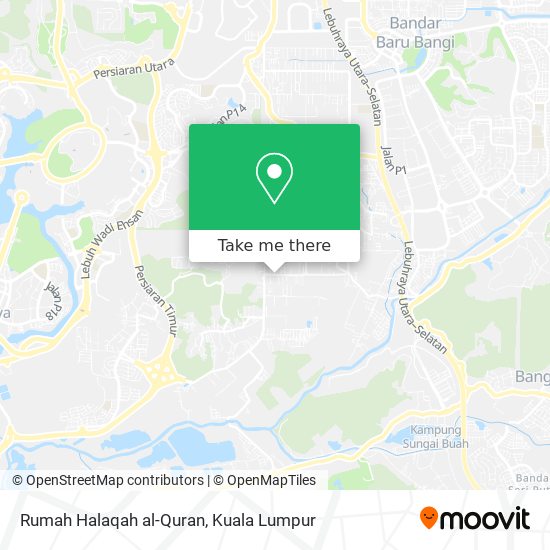 Peta Rumah Halaqah al-Quran