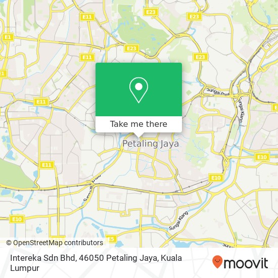 Intereka Sdn Bhd, 46050 Petaling Jaya map