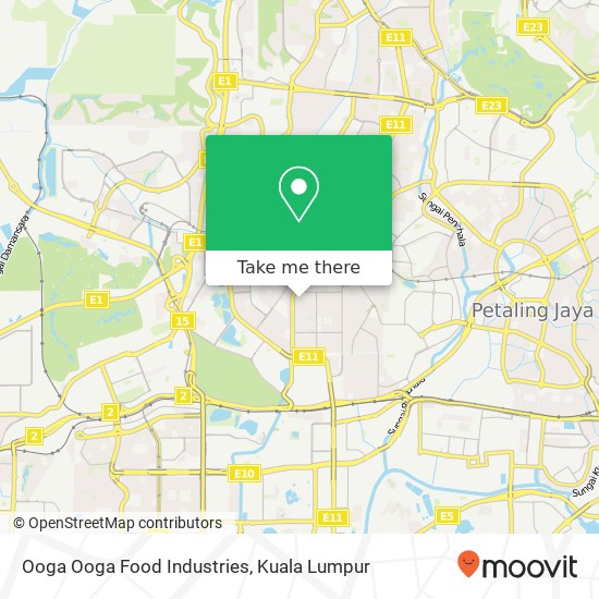 Ooga Ooga Food Industries map