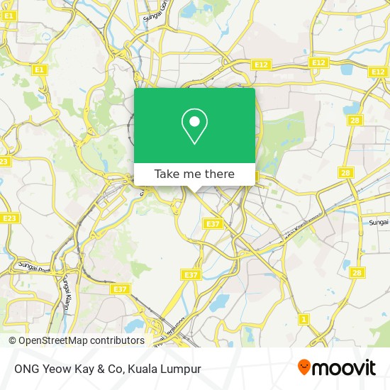 ONG Yeow Kay & Co map