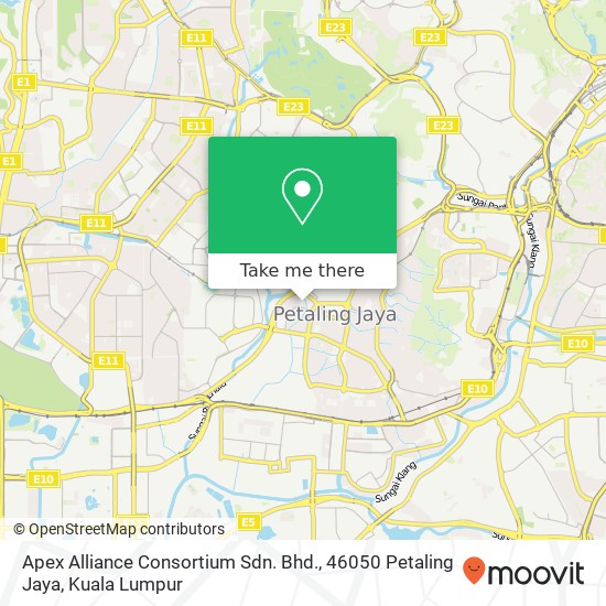 Apex Alliance Consortium Sdn. Bhd., 46050 Petaling Jaya map