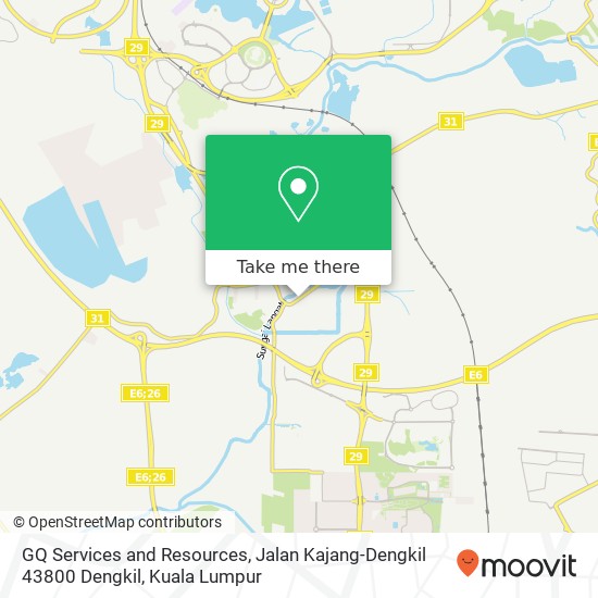 GQ Services and Resources, Jalan Kajang-Dengkil 43800 Dengkil map