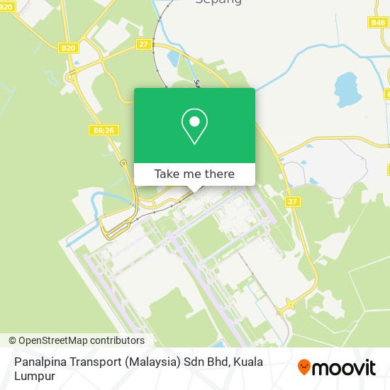 Peta Panalpina Transport (Malaysia) Sdn Bhd