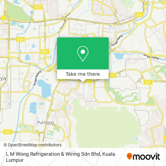 L M Wong Refrigeration & Wiring Sdn Bhd map