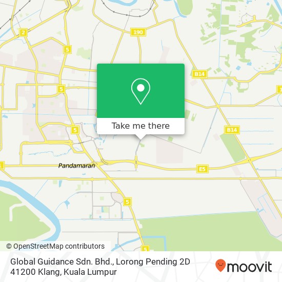 Global Guidance Sdn. Bhd., Lorong Pending 2D 41200 Klang map