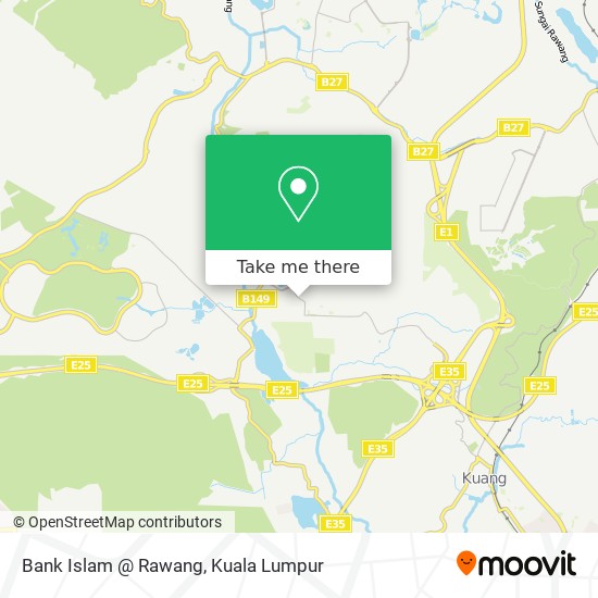 Bank Islam @ Rawang map