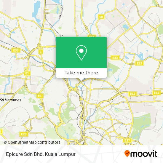 Epicure Sdn Bhd map