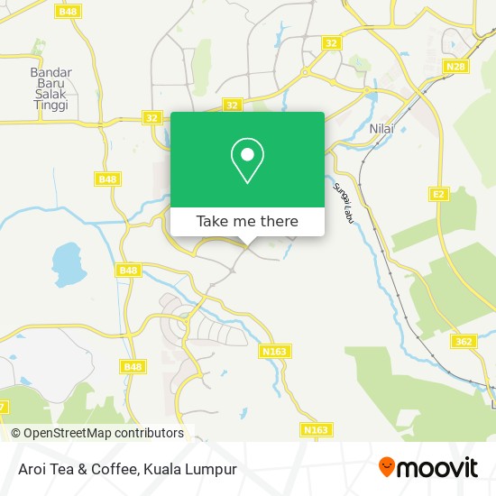 Aroi Tea & Coffee map