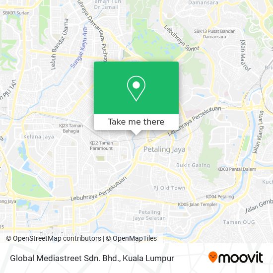 Global Mediastreet Sdn. Bhd. map