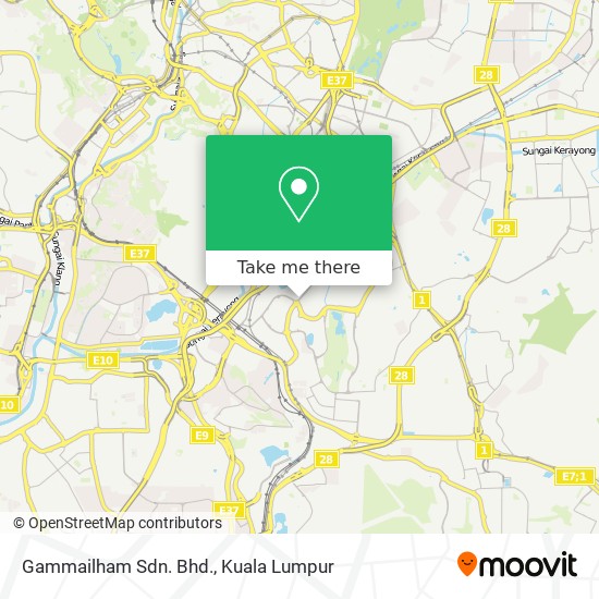 Gammailham Sdn. Bhd. map