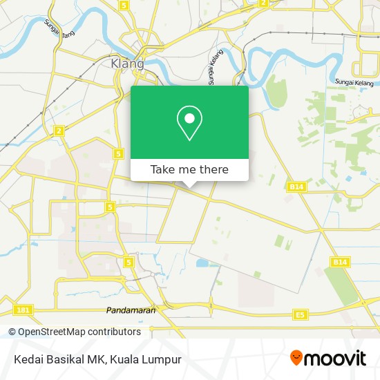 Kedai Basikal MK map