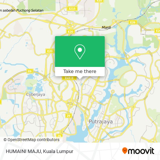 How To Get To Humaini Maju In Sepang By Bus Or Train
