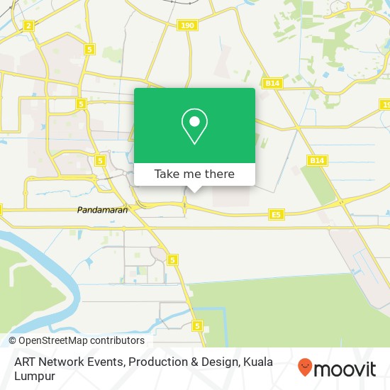 ART Network Events, Production & Design, Jalan Sanggul 5 41200 Klang map