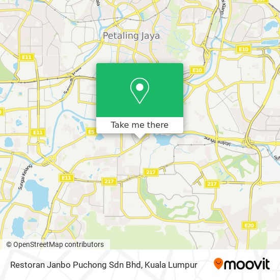 Restoran Janbo Puchong Sdn Bhd map