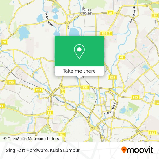 Sing Fatt Hardware map