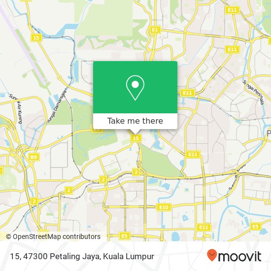 15, 47300 Petaling Jaya map