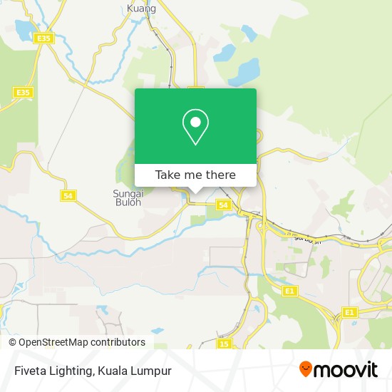 Fiveta Lighting map