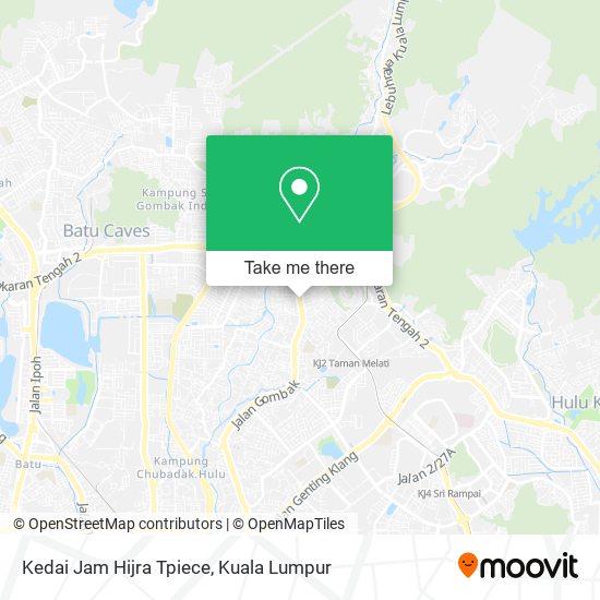 Kedai Jam Hijra Tpiece map