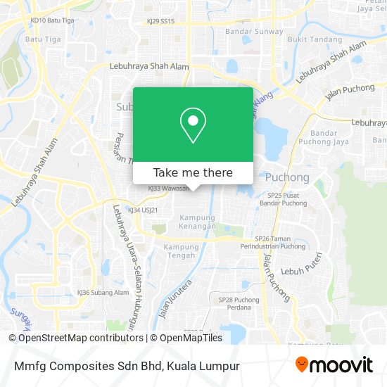 Mmfg Composites Sdn Bhd map