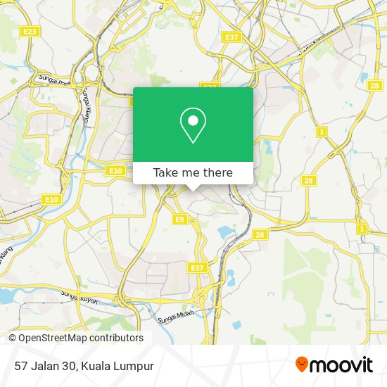 57 Jalan 30 map