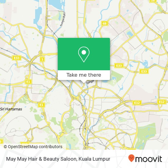 May May Hair & Beauty Saloon map