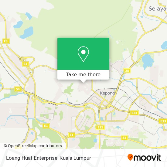 Loang Huat Enterprise map