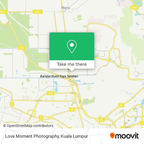Love Moment Photography map