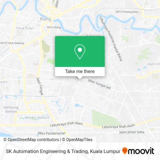 SK Automation Engineering & Trading map