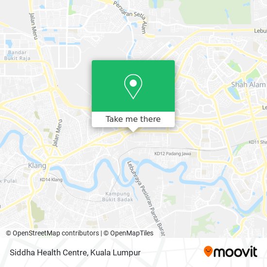 Siddha Health Centre map