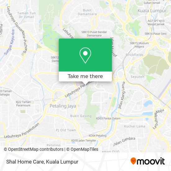 Shal Home Care map