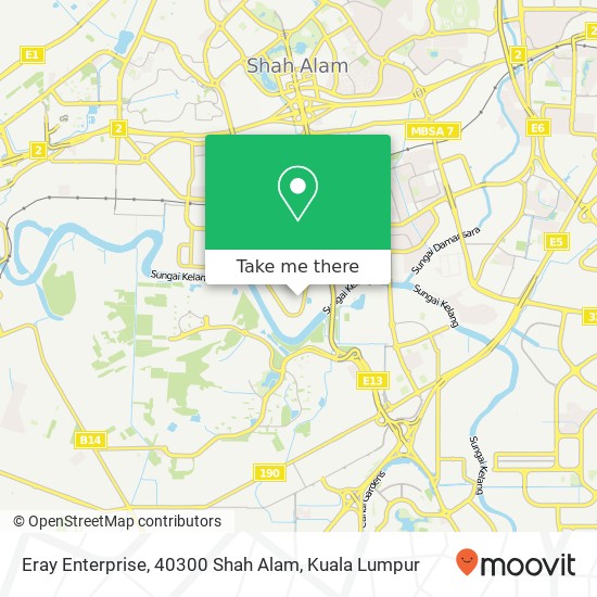 Eray Enterprise, 40300 Shah Alam map