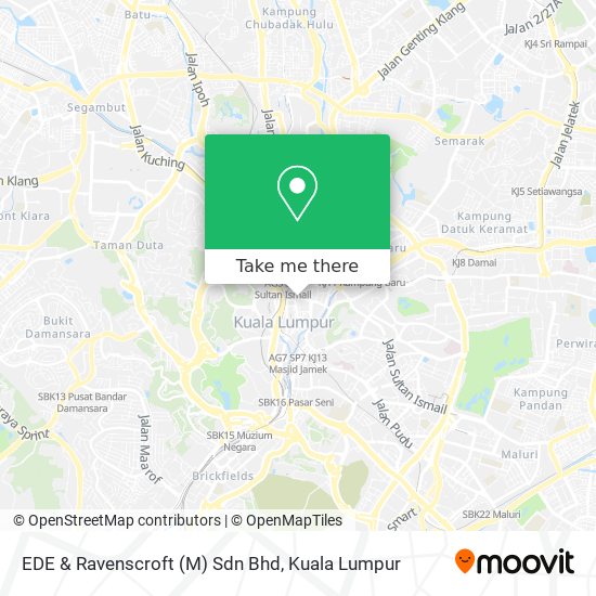 EDE & Ravenscroft (M) Sdn Bhd map