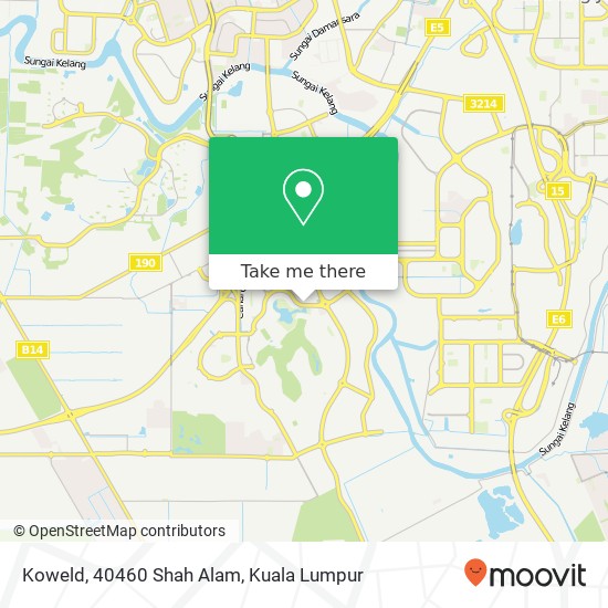 Peta Koweld, 40460 Shah Alam