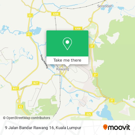 9 Jalan Bandar Rawang 16 map