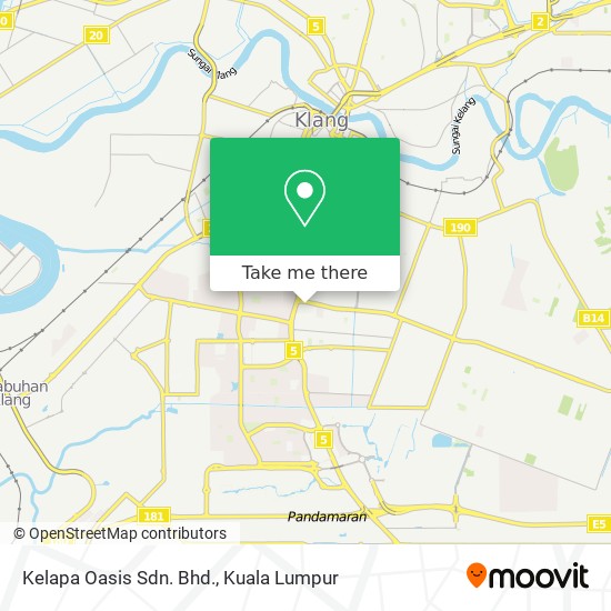 Kelapa Oasis Sdn. Bhd. map