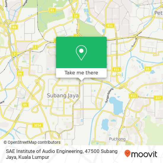 SAE Institute of Audio Engineering, 47500 Subang Jaya map