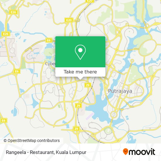 Rangeela - Restaurant map