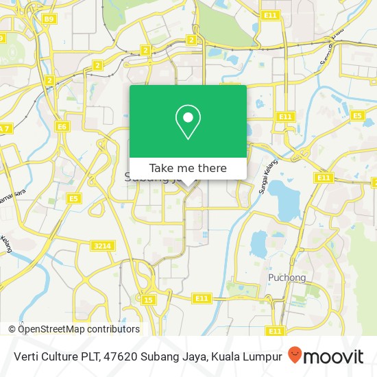 Verti Culture PLT, 47620 Subang Jaya map