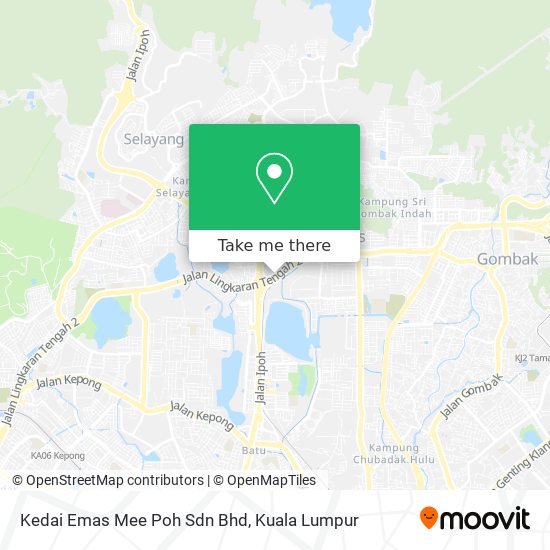 Kedai Emas Mee Poh Sdn Bhd map